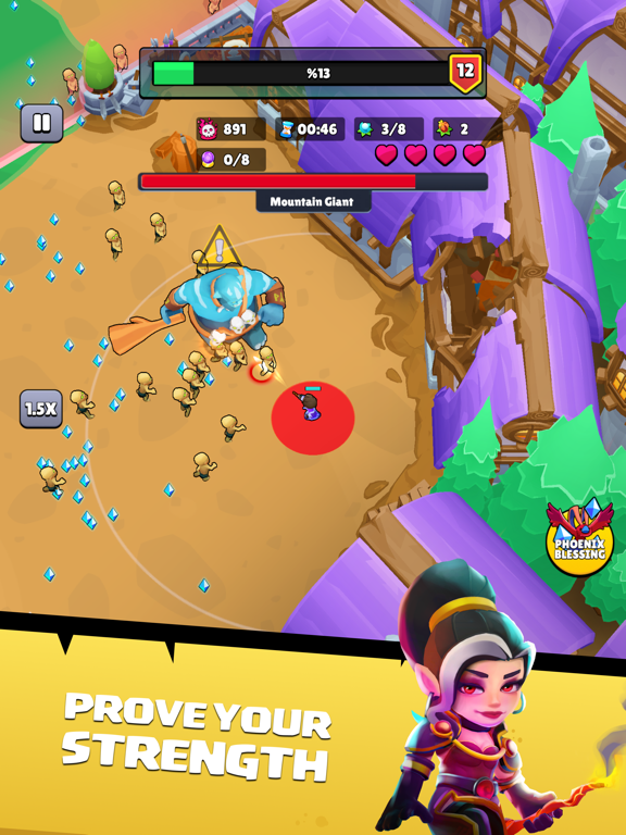 Magic.io: Spells & Zombies iPad screenshot 4 - Games app