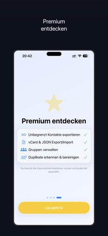 ContactKeeper: Kontakte screenshot