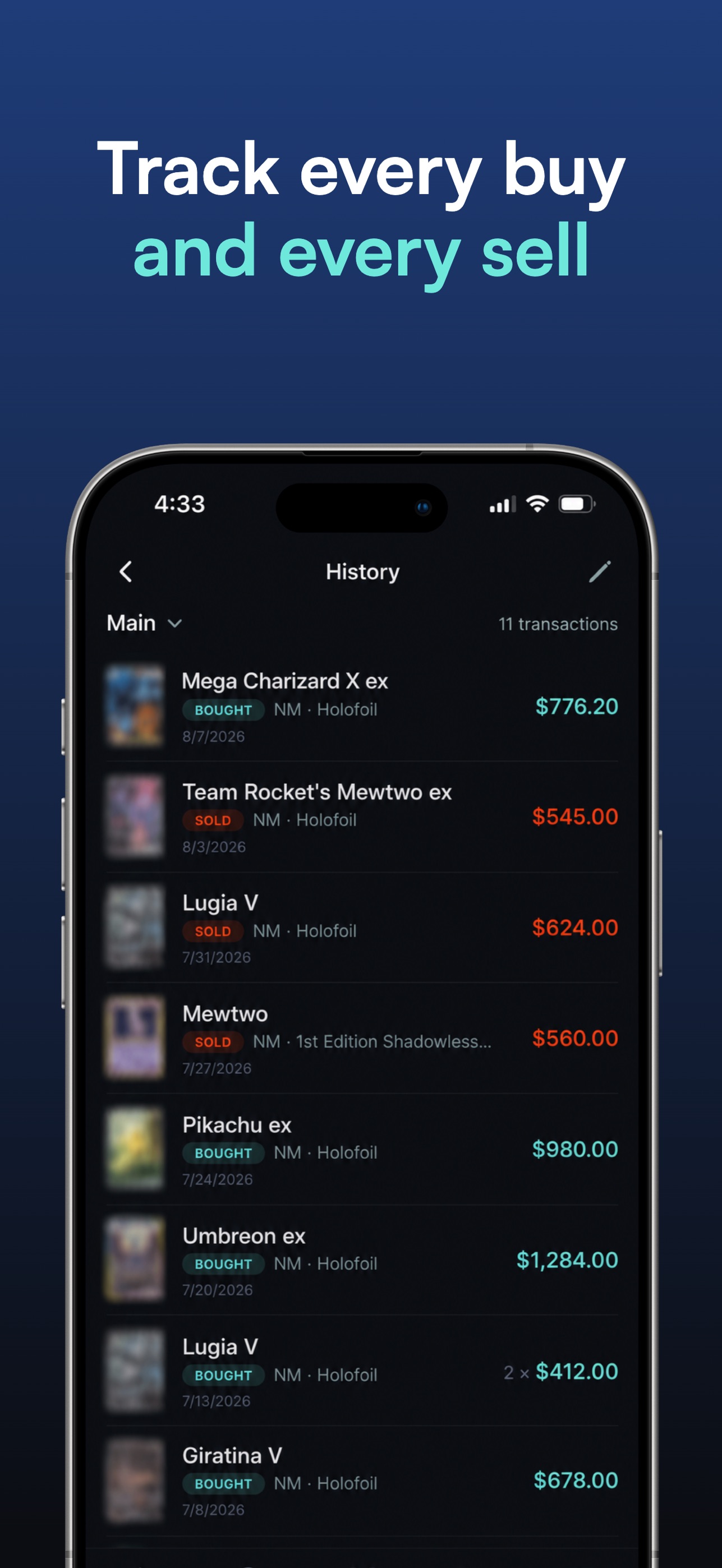 Screenshot 6 of Krakn: TCG Collection Tracker