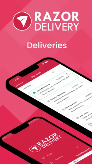 Razor Delivery screenshot 1