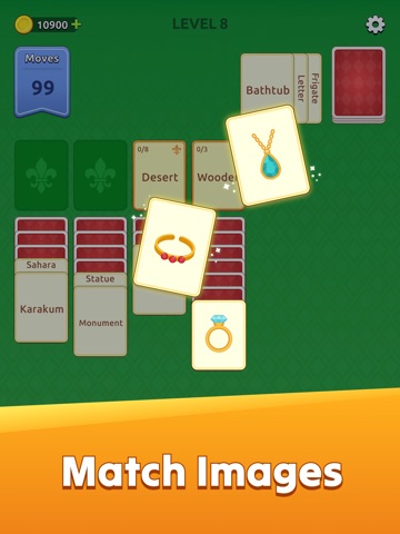Royal Solitaire Associations iPad screenshot
