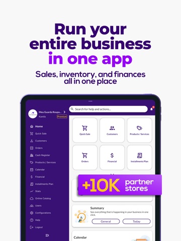 Jarbas: POS, Sales & Stock iPad screenshot