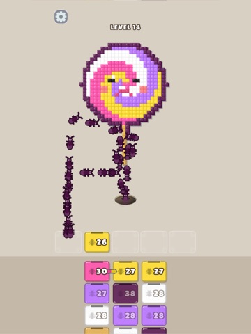 Ants Flow: Pixel Puzzle Game iPad screenshot