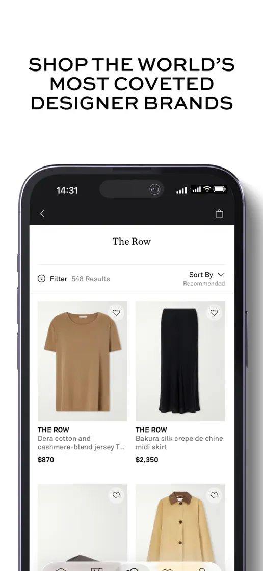 NET-A-PORTER, App Store screenshot 5