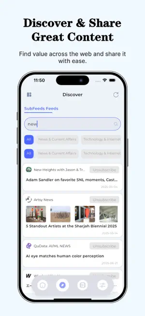 SubFeeds: AI RSS Reader screenshot 4