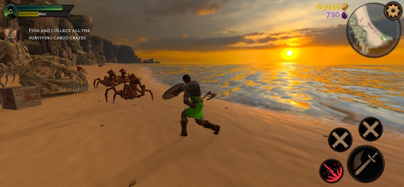BraWar - Offline Action RPG screenshot 4