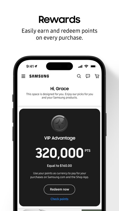 Shop Samsung Screenshot