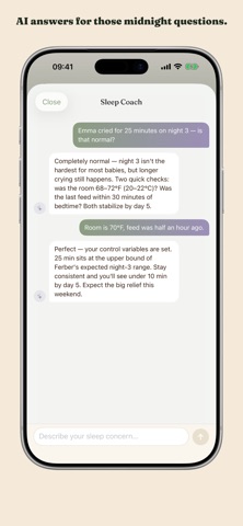 BabyCare: Baby Tracker & AI iPhone screenshot
