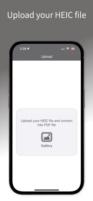 HEIC To PDF App screenshot 2