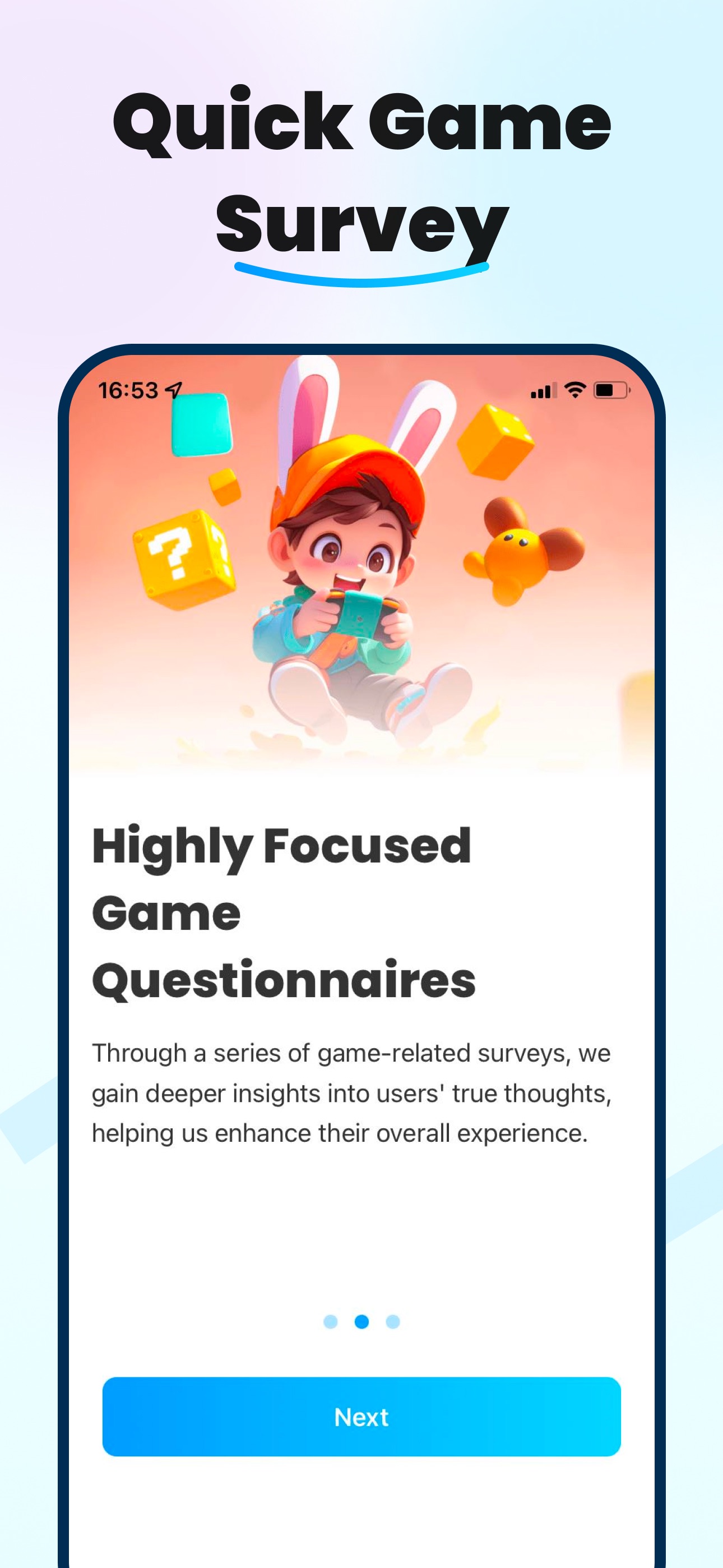 Gave Survey - Play & Feedback screenshot 3