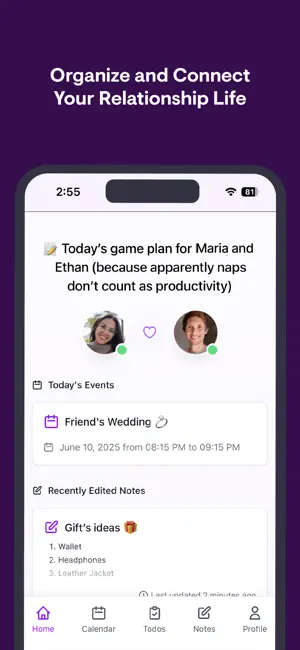Duet: Couples Planner screenshot 2