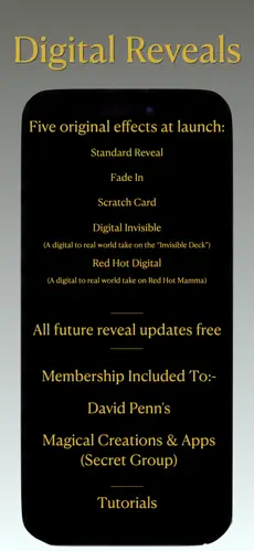 Digital Reveals screenshot