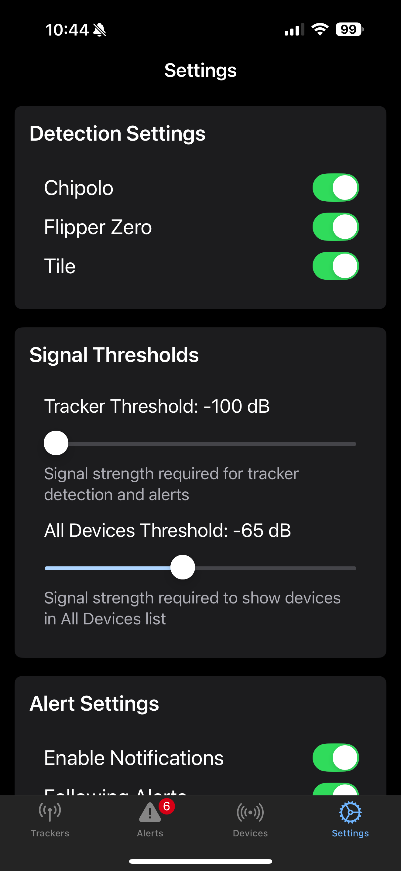 Tracker Detector screenshot 8