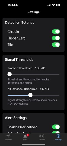Tracker Detector Screenshot 7 of 9