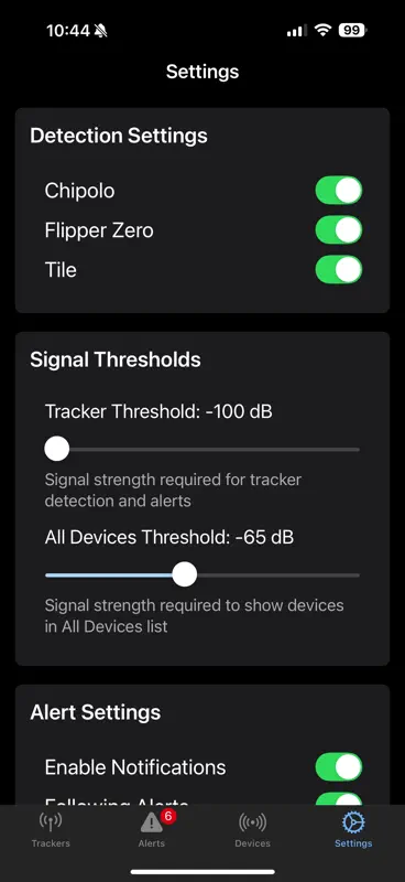 Tracker Detector screenshot 7 of 9