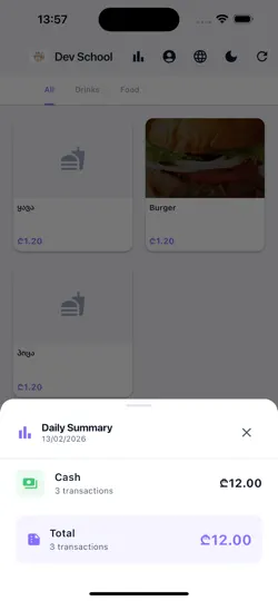 Скриншот Schoolify POS на iPhone 2