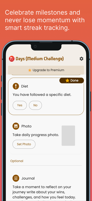 75 Medium Challenge Tracker Screenshot 3 of 5