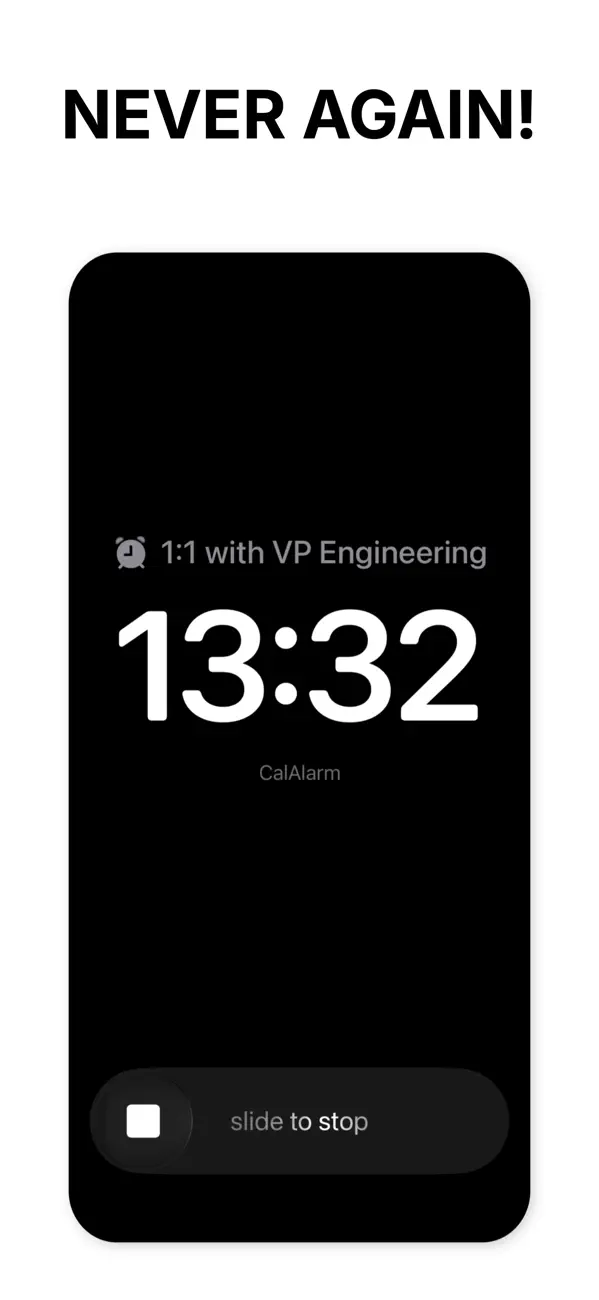 Screenshot #2 pour CalAlarms : Alarme Calendrier