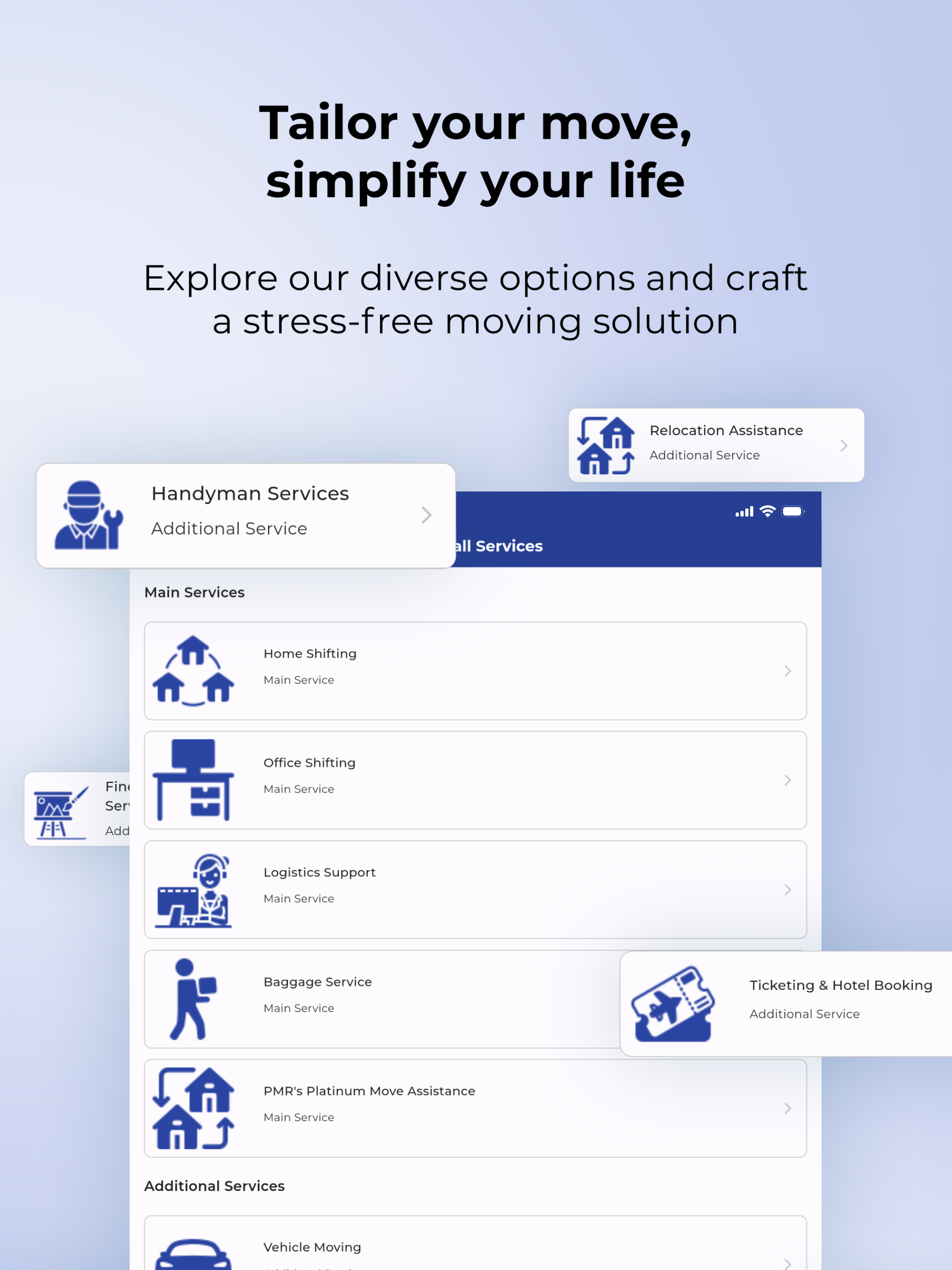 PMR : Pack Move Relocate