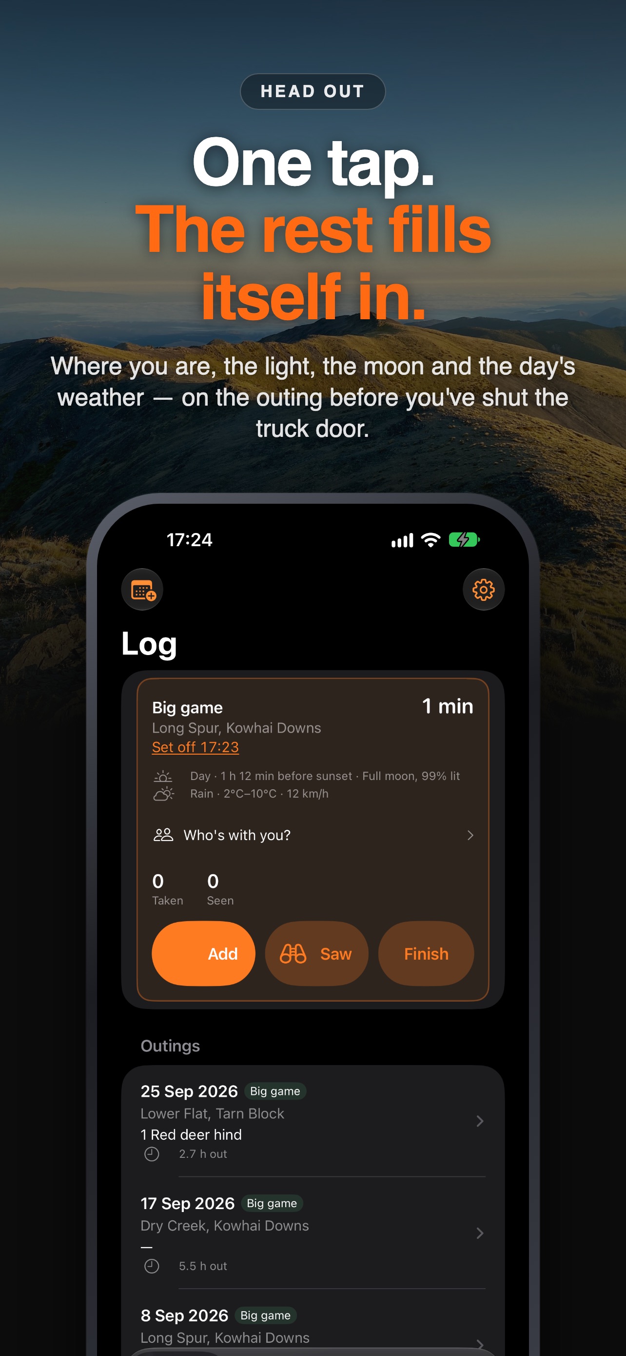 Screenshot 2 of HuntFix Journal