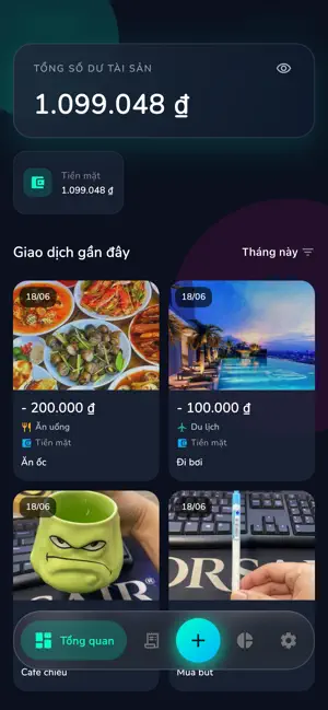 Ví Thu Chi screenshot 1