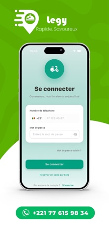 Legy Livreur screenshot