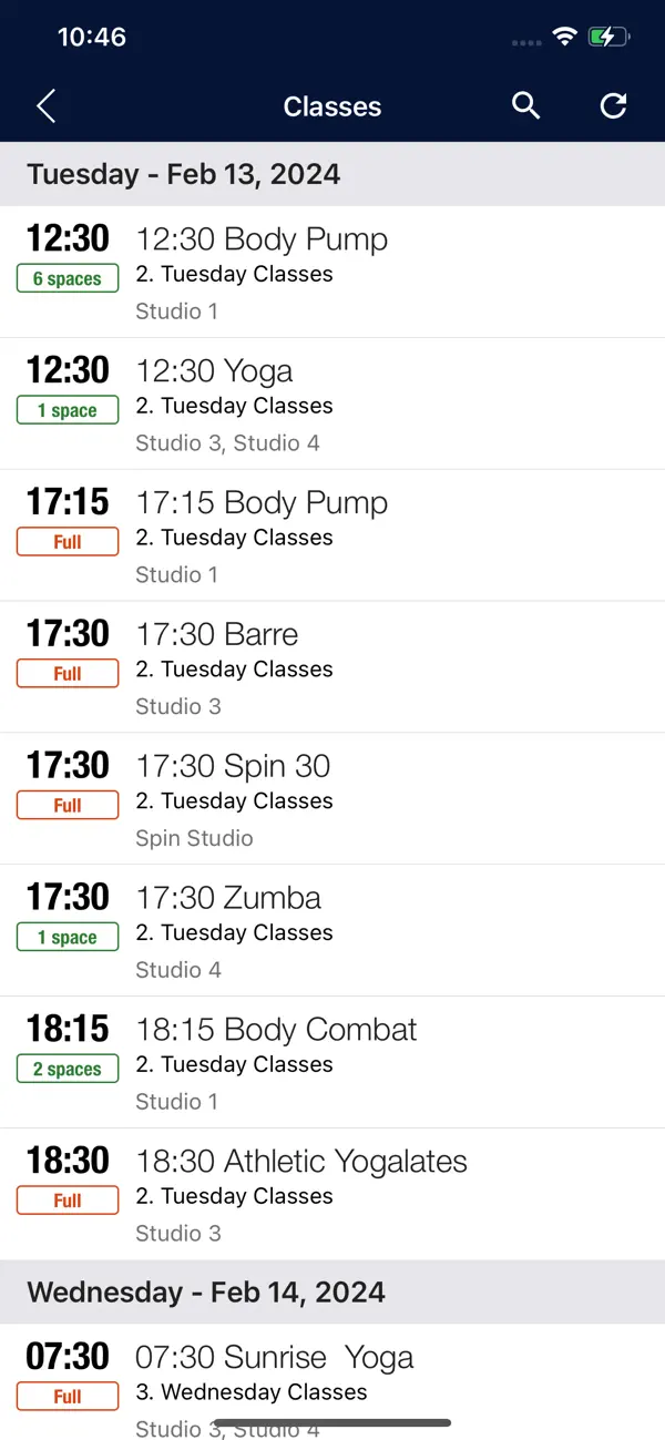 Screenshot #2 pour Newcastle University Sport App