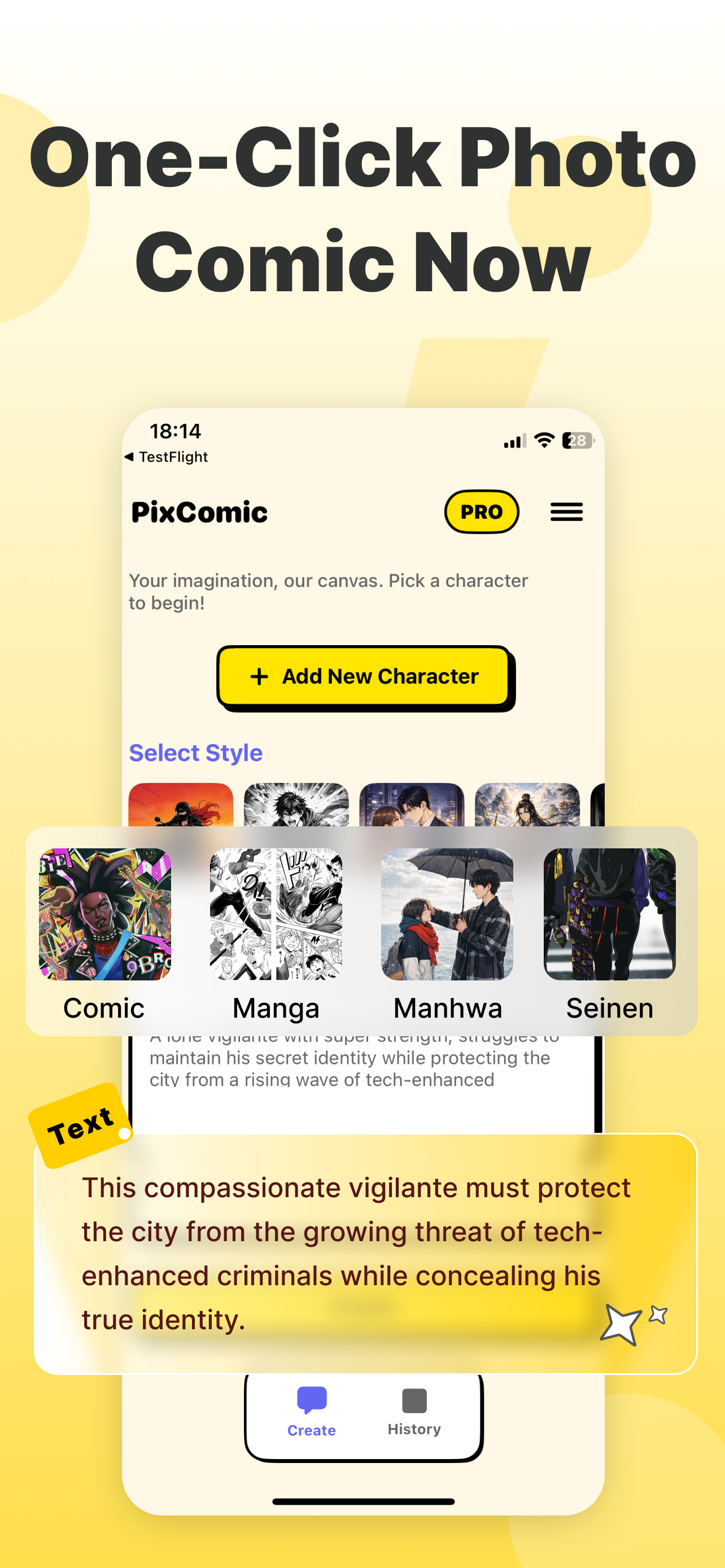 PixComic – AI Comic Generator