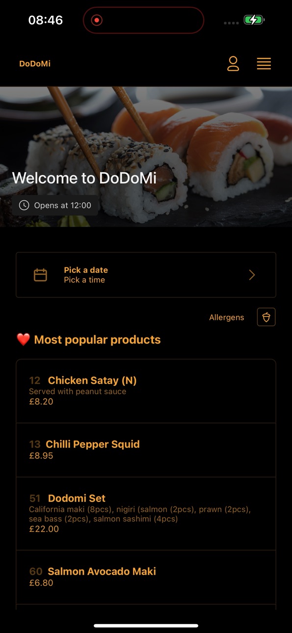 iPhone screenshot