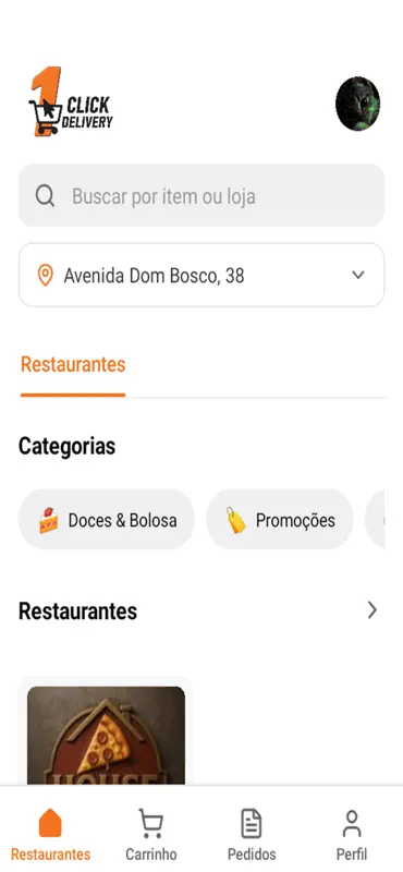 1 Click Delivery - Cliente screenshot 3 of 4