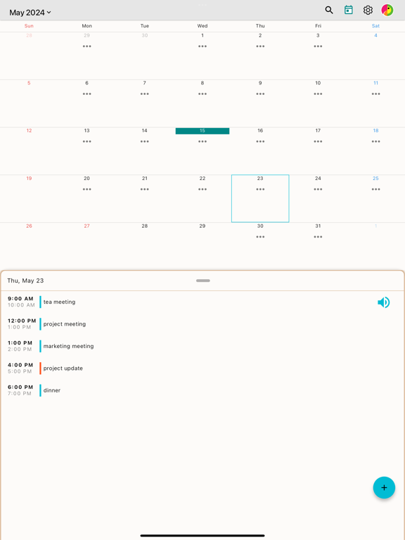 Screenshot #6 pour TCWP - Talking Calendar