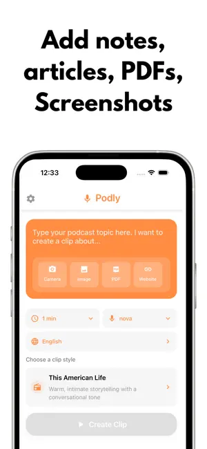 AI Podcast : Podly screenshot 3