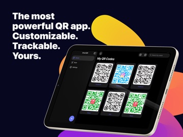 QR Code Generator & Analytics iPad screenshot