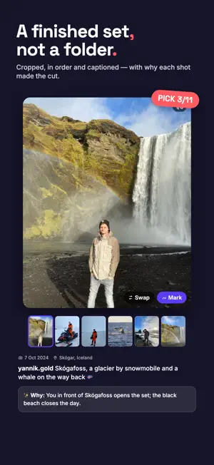 curator – AI photo picker screenshot 2