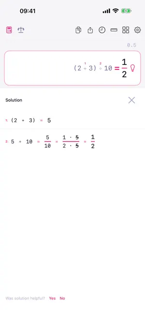 Fraction Calculator & Solver screenshot 2