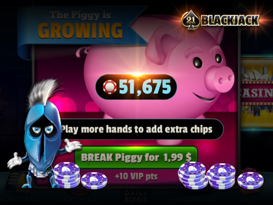 Blackjack 21: Live Casino game iPad app afbeelding 5