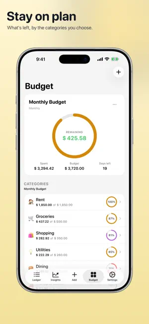 Kash: Budget & Spending screenshot 3