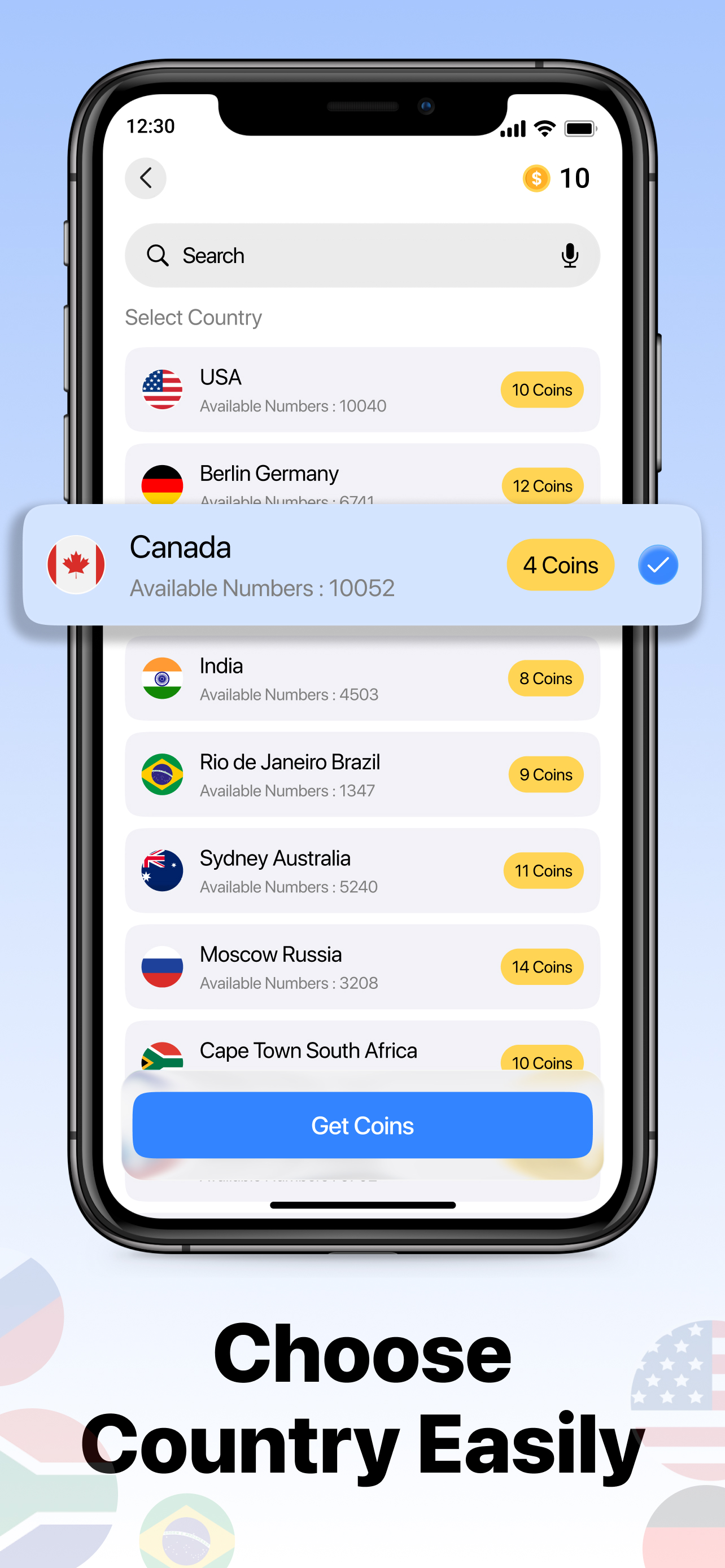 Virtual Number & SMS - GetOTP