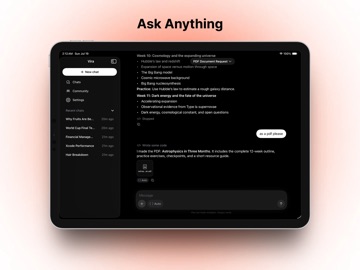 Vira: AI Assistant iPad screenshot