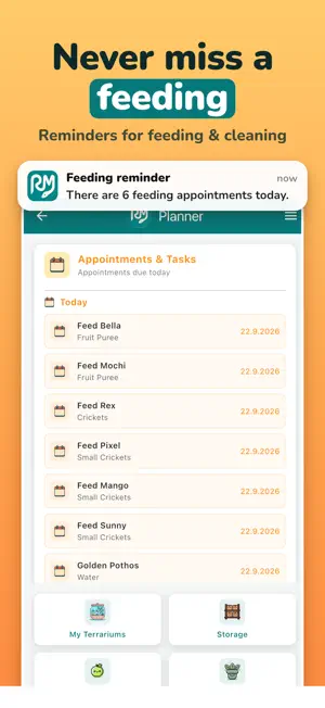 ReptiManage – Reptile Tracker screenshot 2