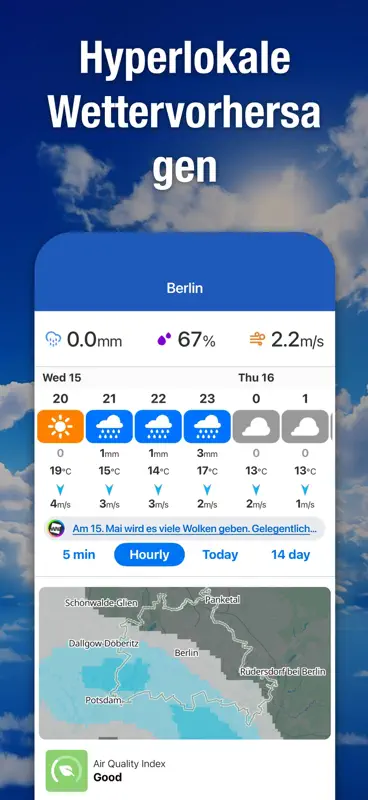 Weathernews - Wettervorhersage screenshot 2 of 6