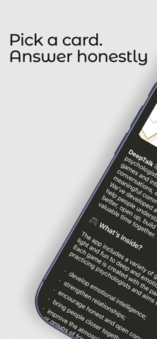 DeepTalk: Card Game screenshot