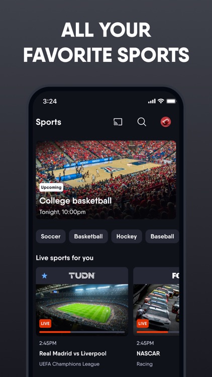 Fubo: Watch Live TV & Sports screenshot-5