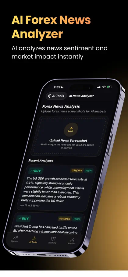 Screenshot 4 di 6 di SignalPro - Forex Signals