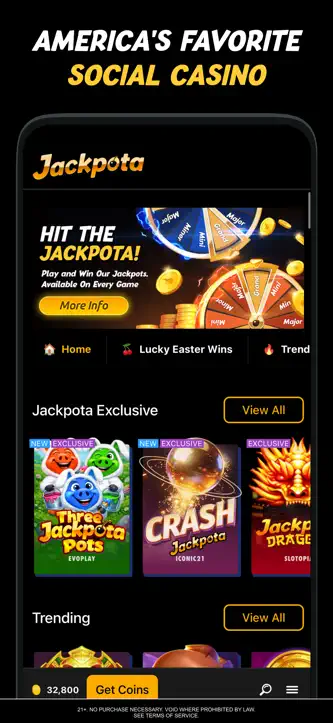 Jackpota: Big Jackpots & Slots screenshot 1