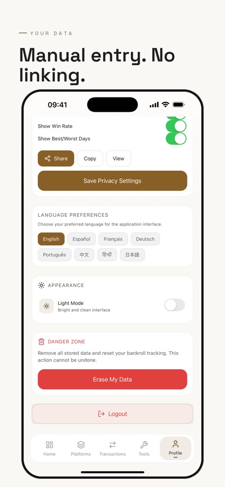 #7. Manage Bankroll (iOS) De: Vinayak Dhadda