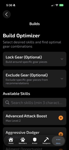MHNStats screenshot