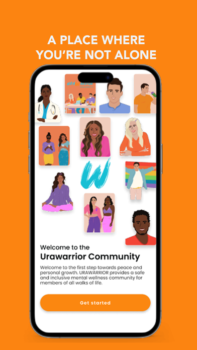 URAWARRIOR:Mental Wellness App Screenshot