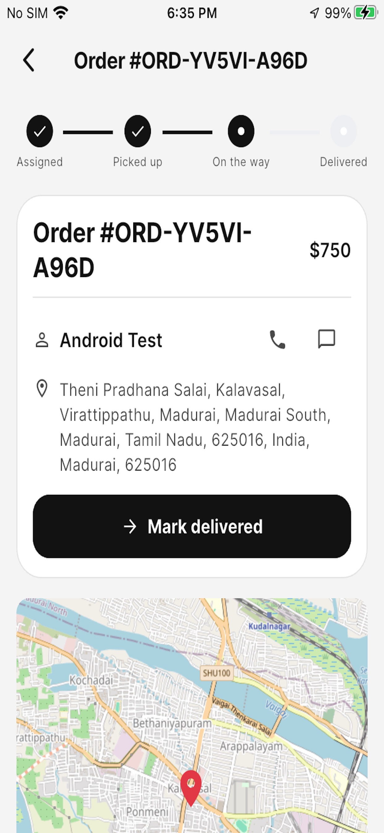Screenshot 5 of Rahatkom delivery