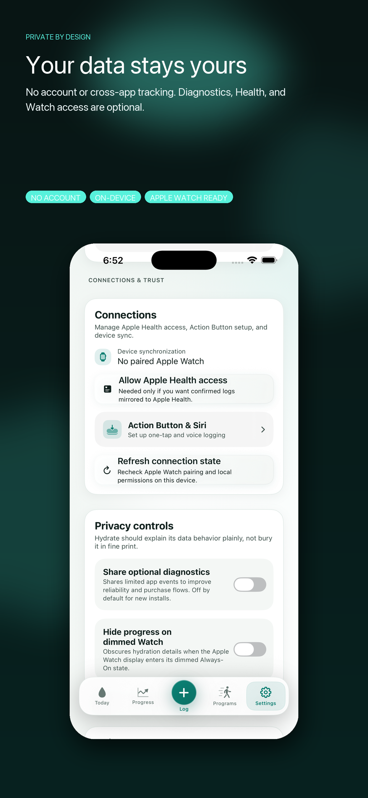 Hydrate: Water & Electrolytes screenshot 7